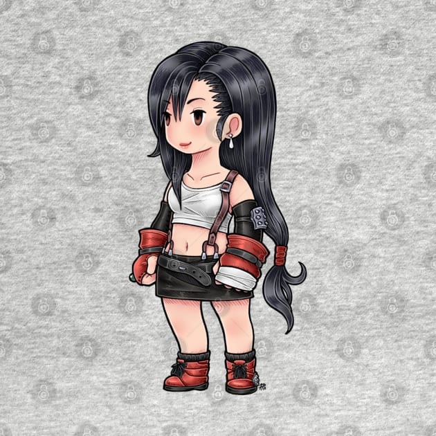 FF3 Styled Tifa by roesart